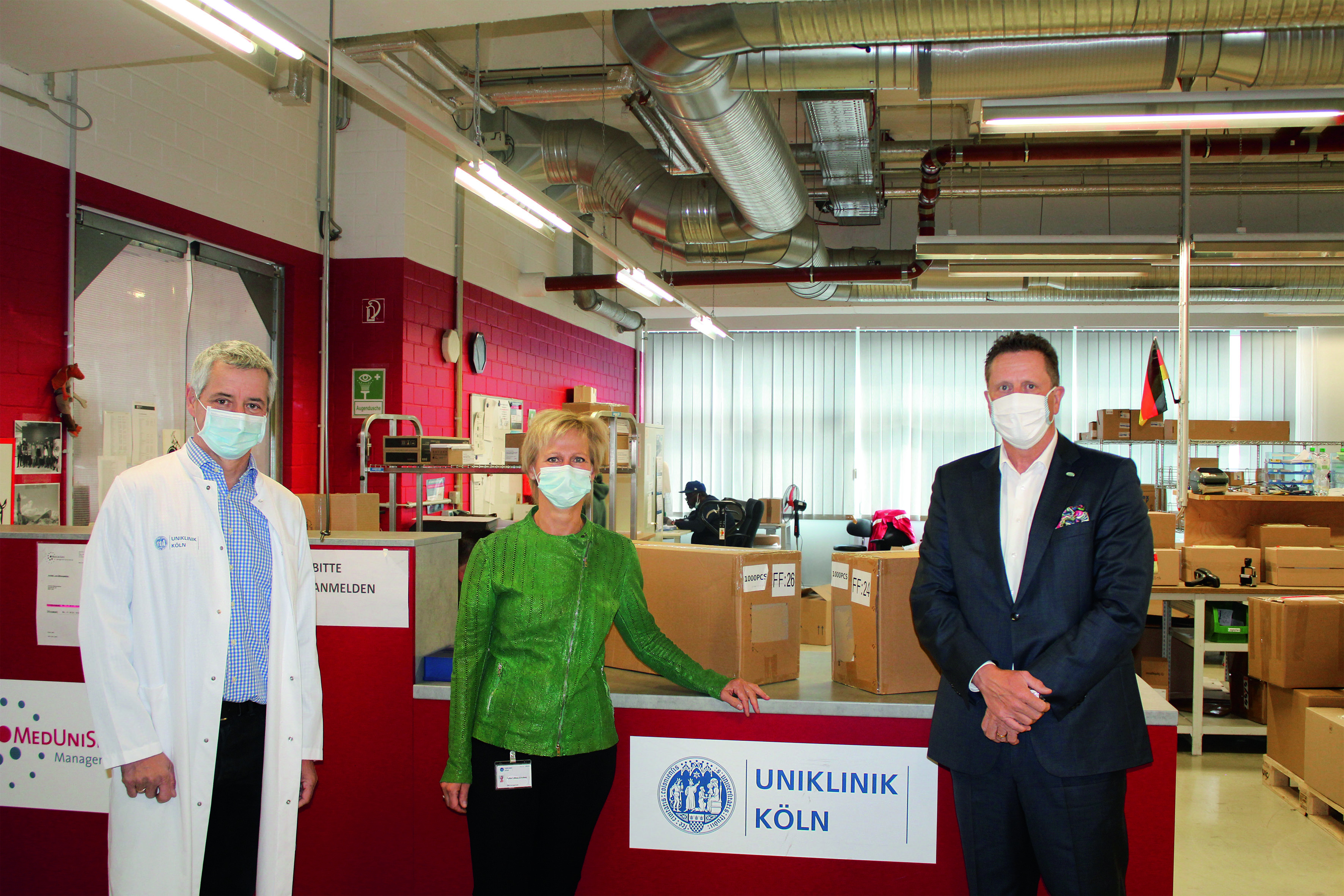 ENGIE Deutschland Pressemitteilungen: 20.000 Atemschutzmasken für Kölner Ärzte und Pflegepersonal