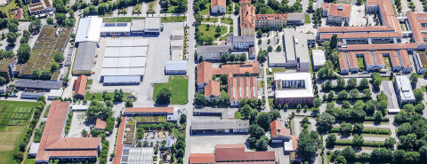 Luftaufnahme einer Stadt