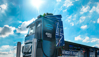 LKW von ENGIE Vianeo als Symbolbild für Lkw-Elektromobilität in Europa